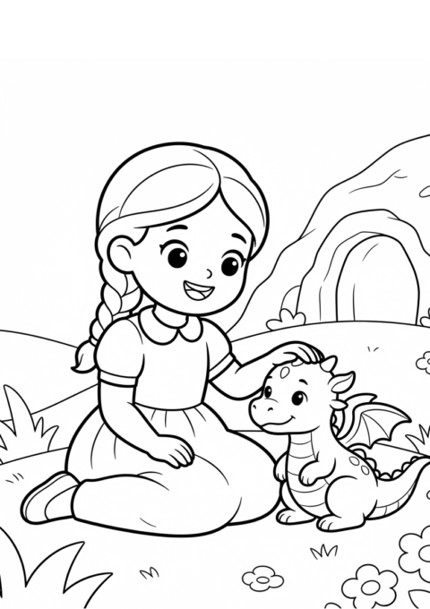 Princess And The Friendly Dragon