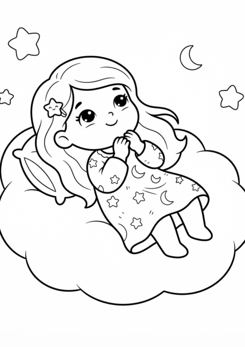 Princess Of The Dreamy Night Sky